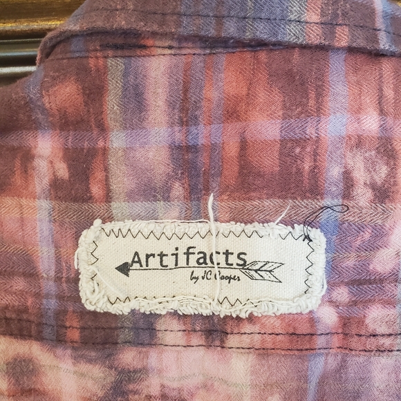 ARTIFACT by JC Cooper Acid washed Flannel - Picture 3 of 4